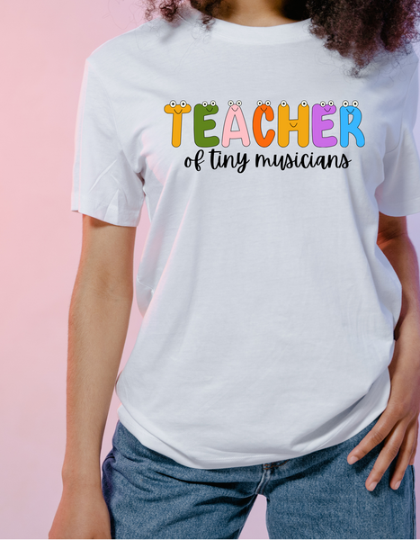 Teacher of tiny musicians